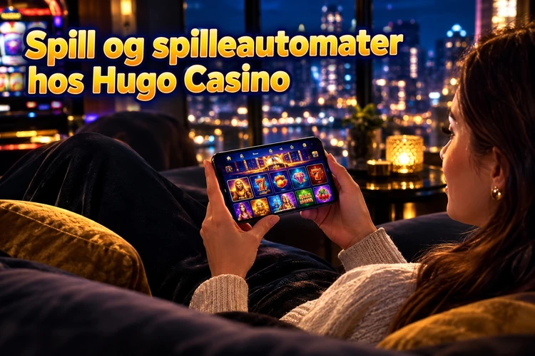 Spill og spilleautomater hos Hugo Casino